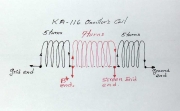 short wave converter oscillator's coil