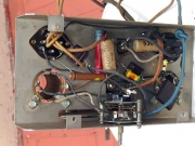 Stewart Warner R-113 bottom view before restoration